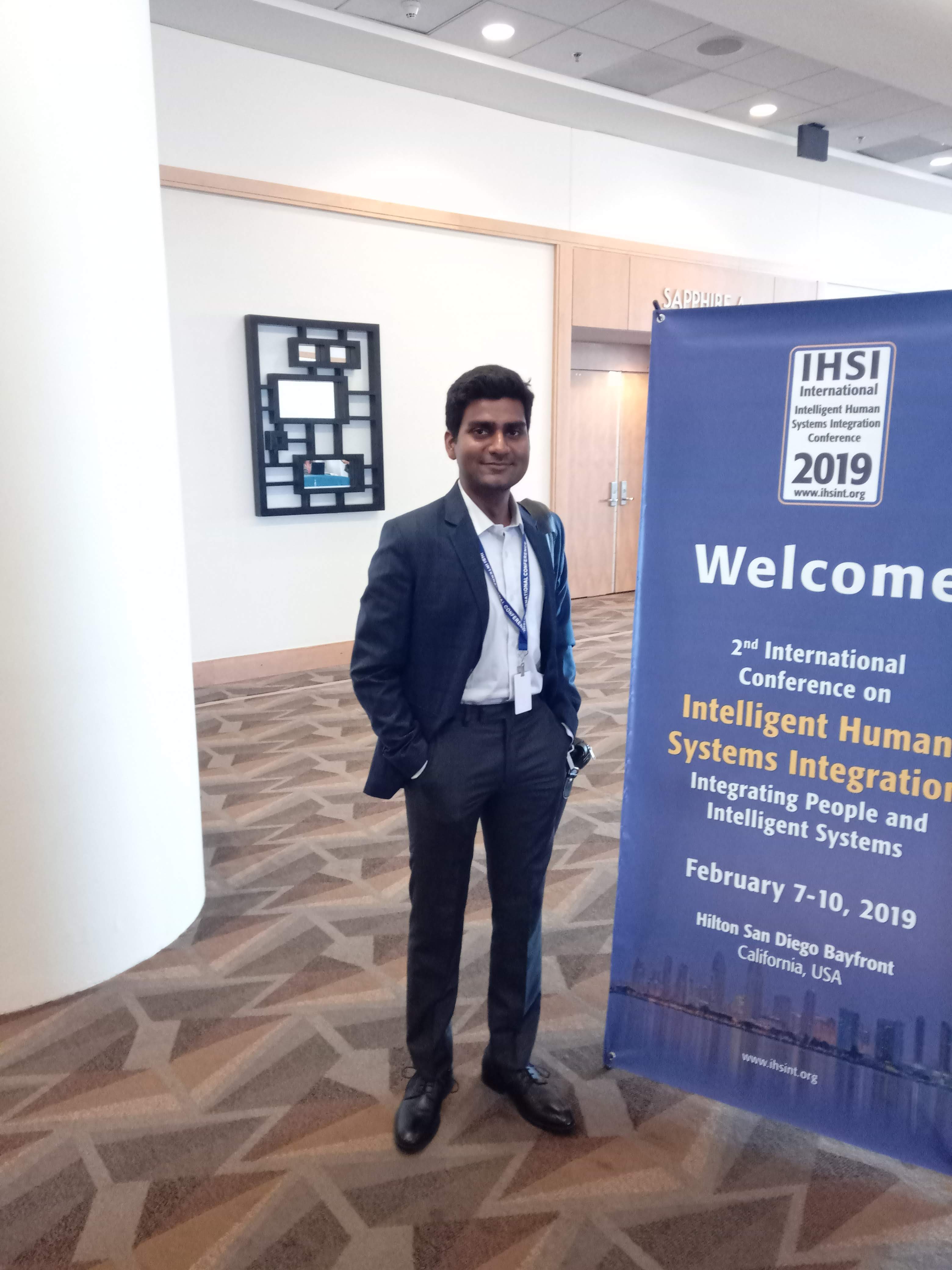 Participating at IHSI Conference in San Diego